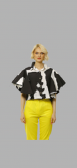 Monarch Volant Statement Blouse