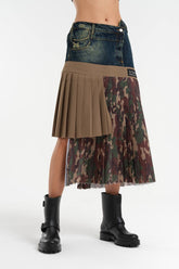 Camo Clash Skirt