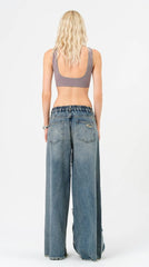 Voyant Sculpt Wide-Leg Denim