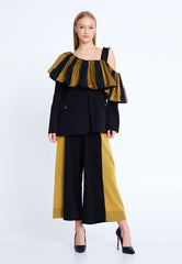 Victoria Avant-Garde Ruffled Blazer