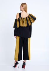 Victoria Avant-Garde Ruffled Blazer