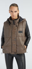 Urban Edge Quilted Hooded Vest
