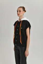 Cord Clash Vest – Tashelion