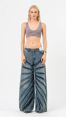 Voyant Sculpt Wide-Leg Denim