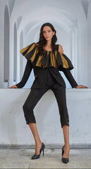 Victoria Avant-Garde Ruffled Blazer