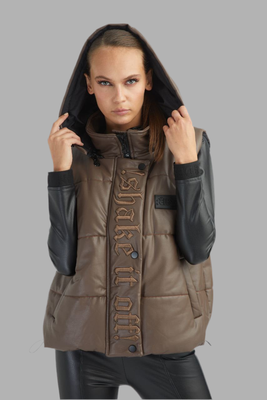 Urban Edge Quilted Hooded Vest