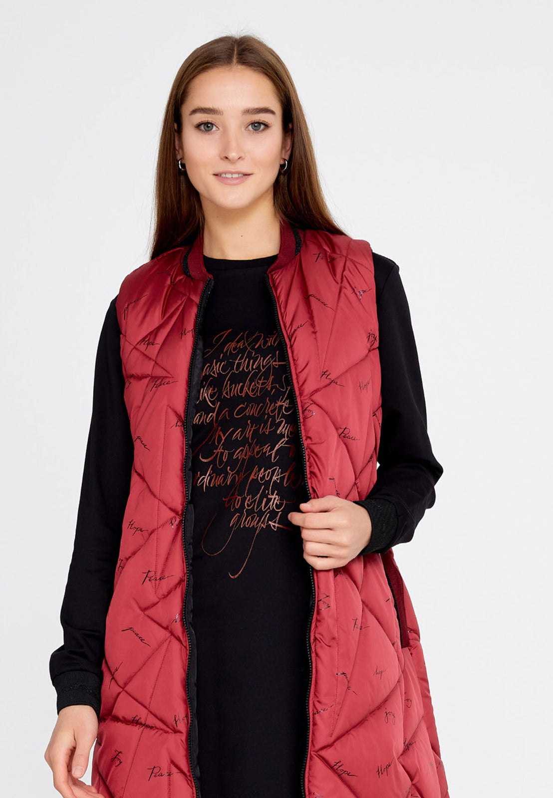 Crismson Sophistique’ Quilted. (3 piece set)