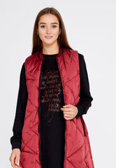 Crismson Sophistique’ Quilted. (3 piece set)