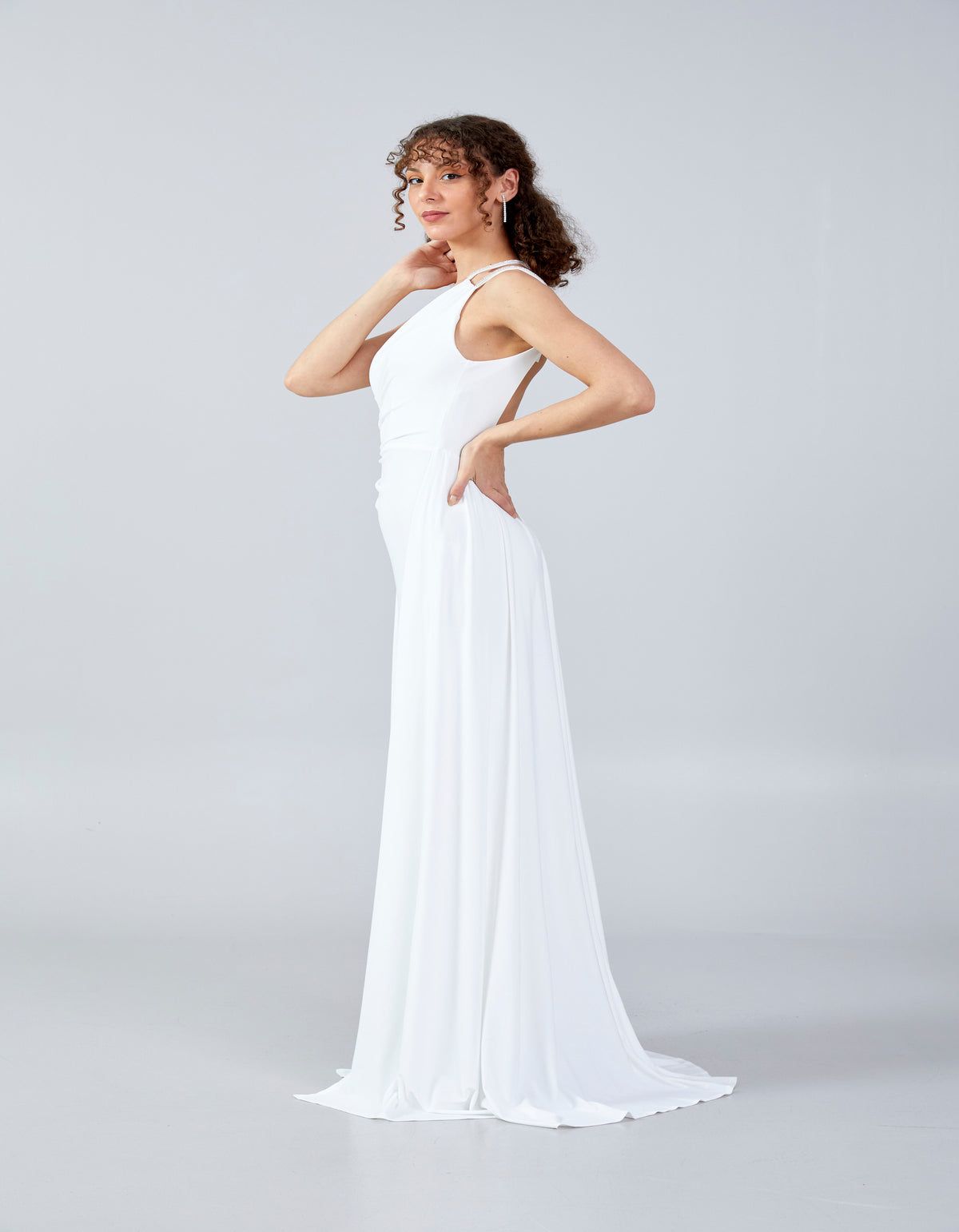 Celeste Glow Luxe Gown