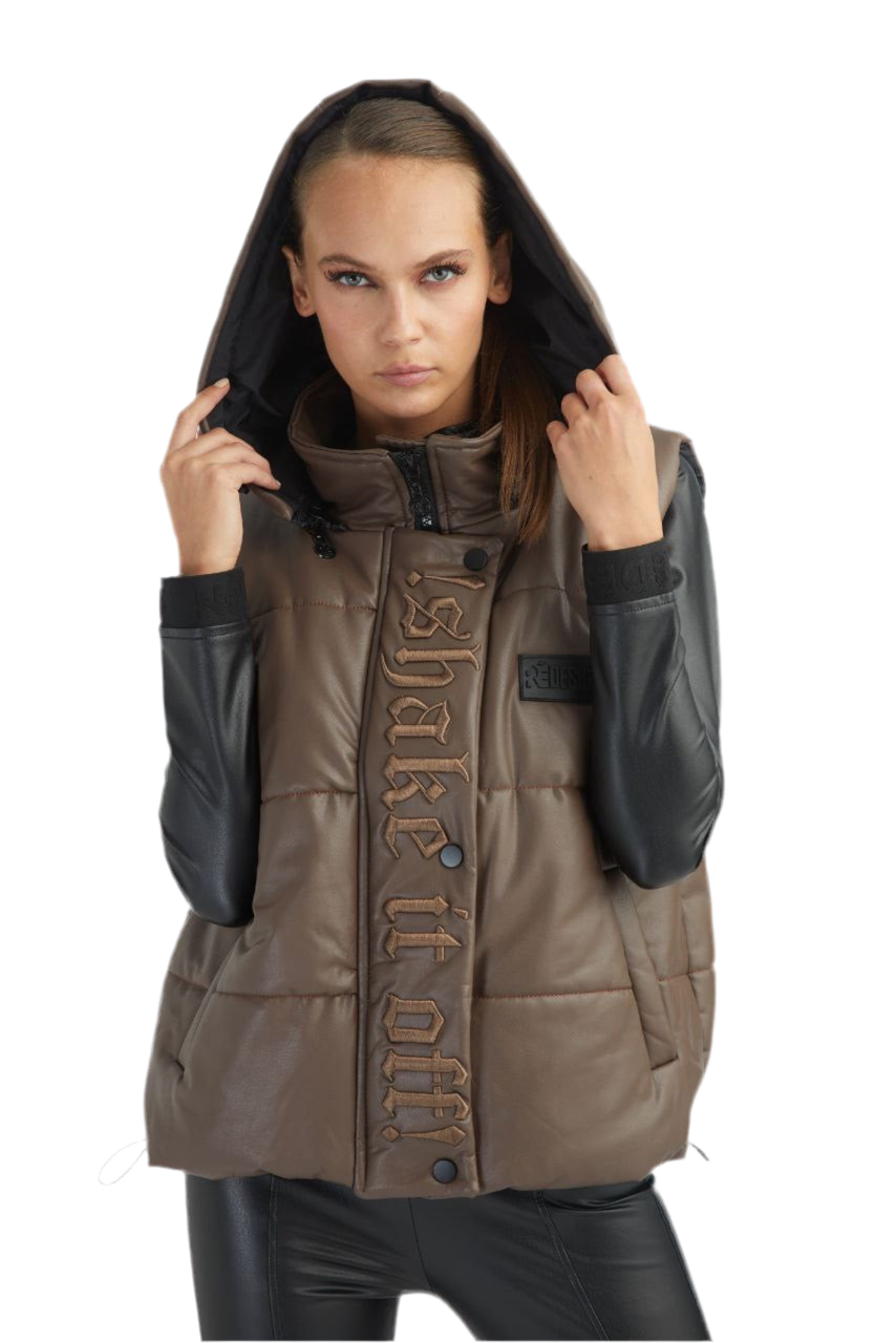 Urban Edge Quilted Hooded Vest