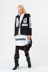 The Word Smith Blazer Set